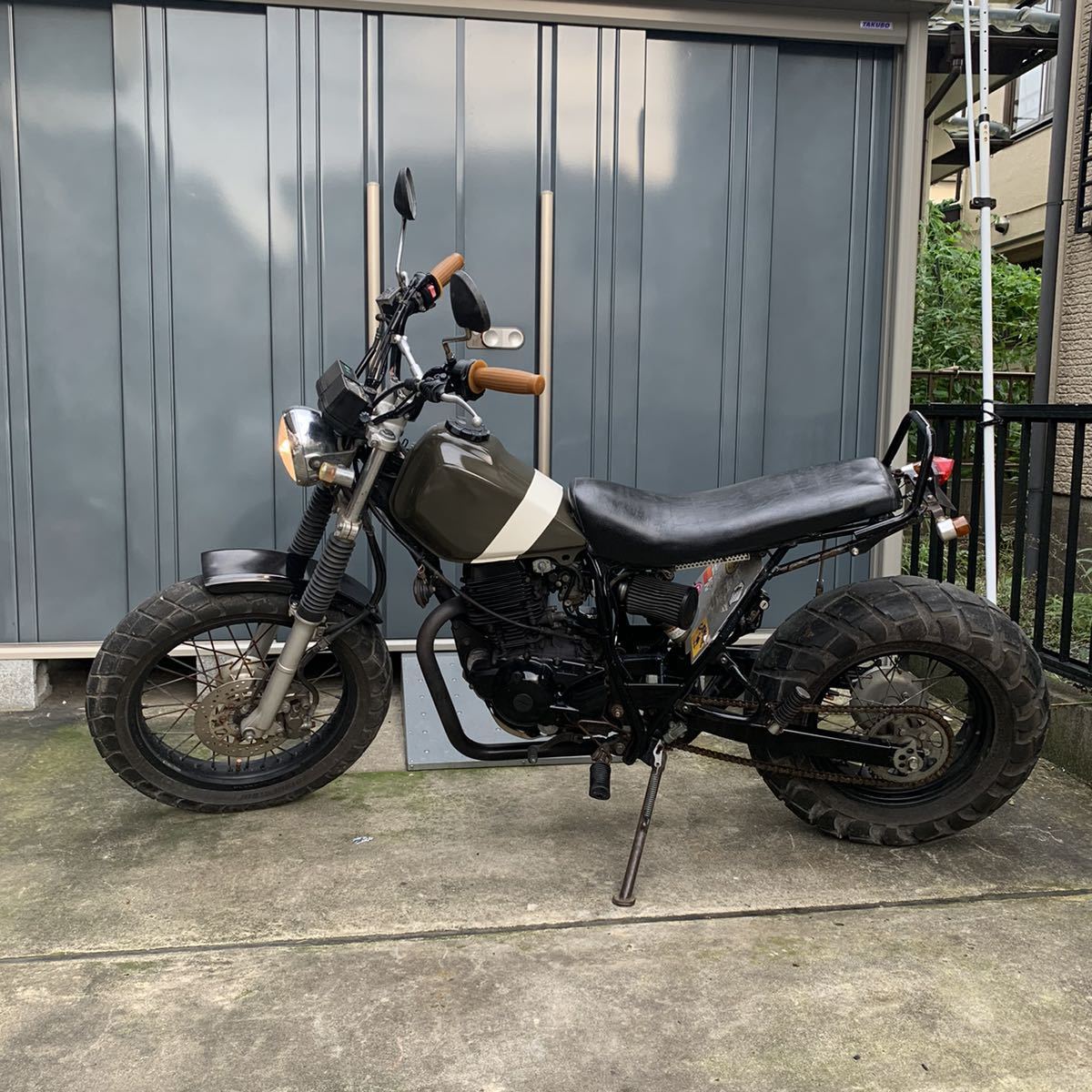 TW200 ヤマハ DG07J Yahoo ☆22万円 実働車 ロンスイカスタム！TW 実働 