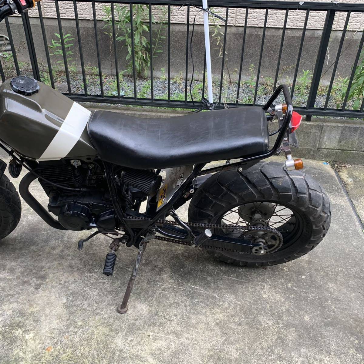 TW200 ヤマハ DG07J Yahoo ☆22万円 実働車 ロンスイカスタム！TW 実働 