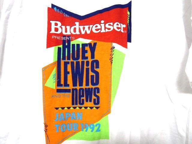 デッドストック1992年ヒューイルイス&ザニュースHUEYLEWISANDTHENEWS 