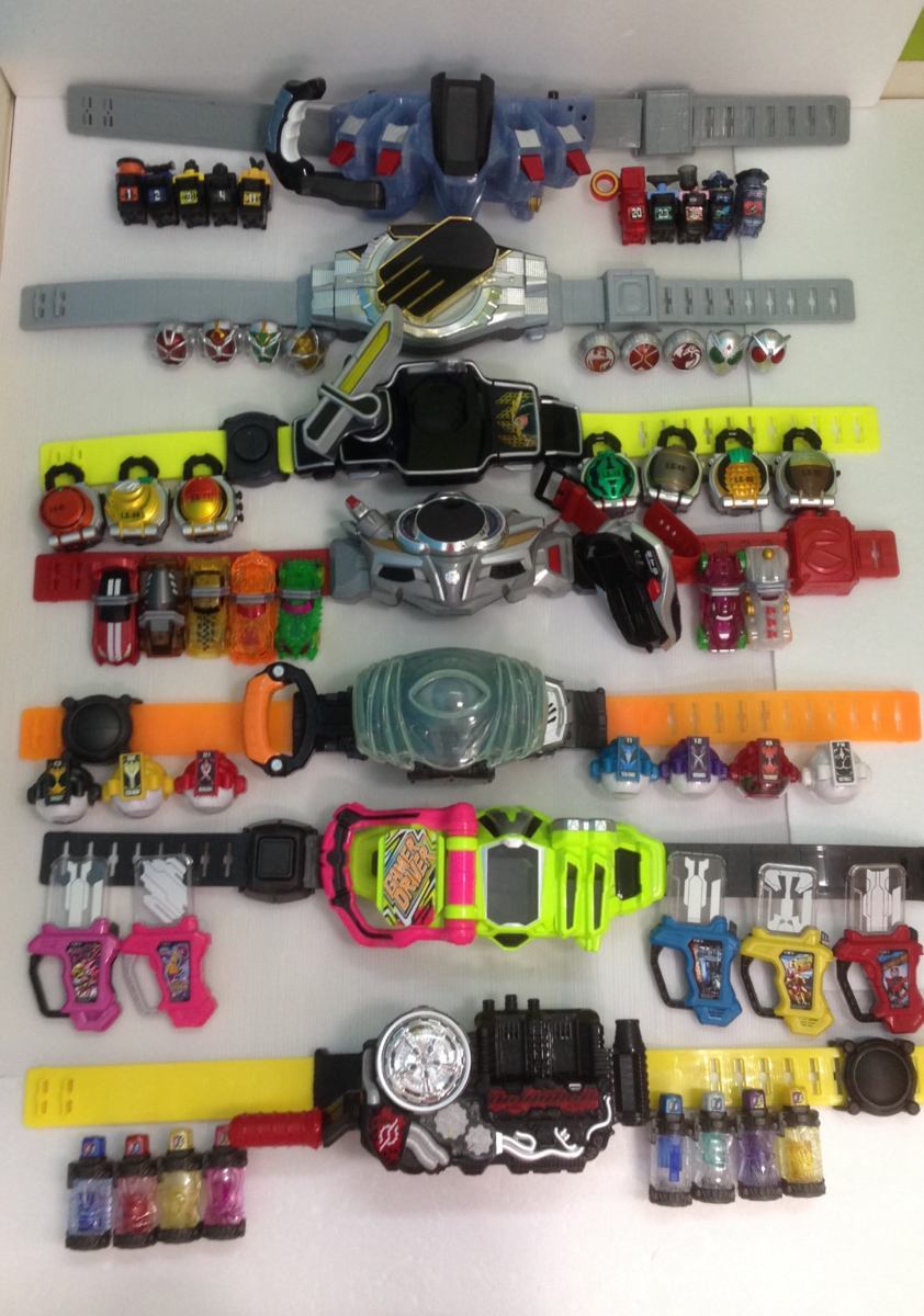 05as501☆仮面ライダー ベルトセット ビルド エグゼイド ゴースト