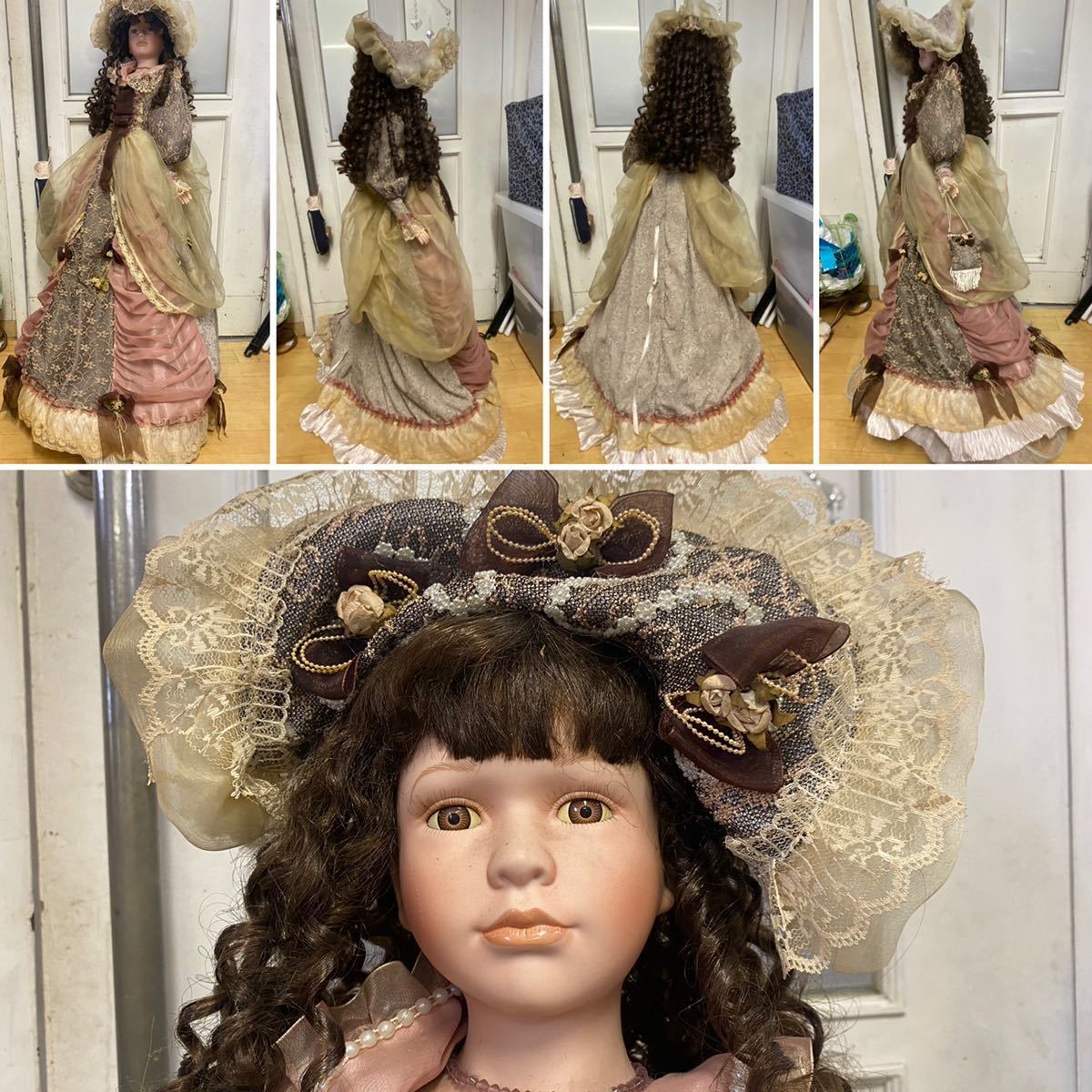 美術品・アンティーク・コレクション ドール ドールボックス 西洋人形