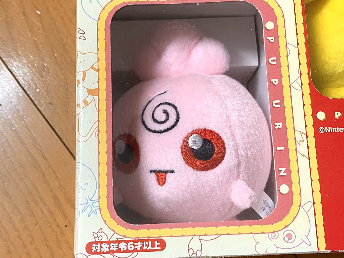 TOMY 当時物 未開封品□ポケモン ピカチュウ＆ピチュー兄弟 ププリン