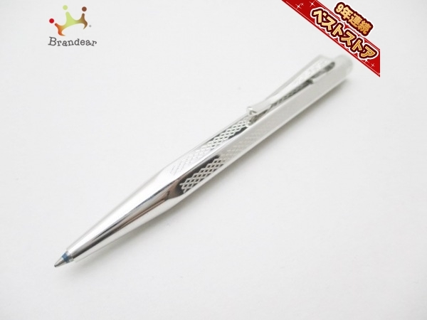カランダッシュ CARAN d'ACHE ボールペン 金属素材 シルバー インク