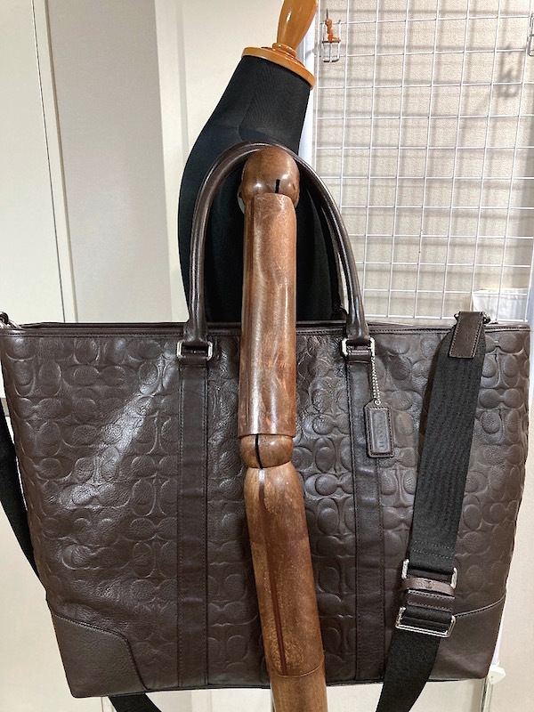 コーチ COACH トートバッグ F13732 ソーホープリーテッドトート レザー 