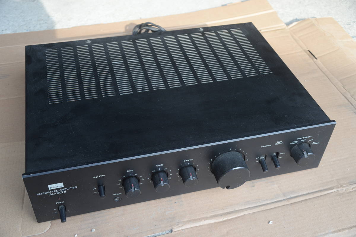 サンスイ Sansui AU-207Ⅱ ステレオプリメインアンプ 【公式通販】
