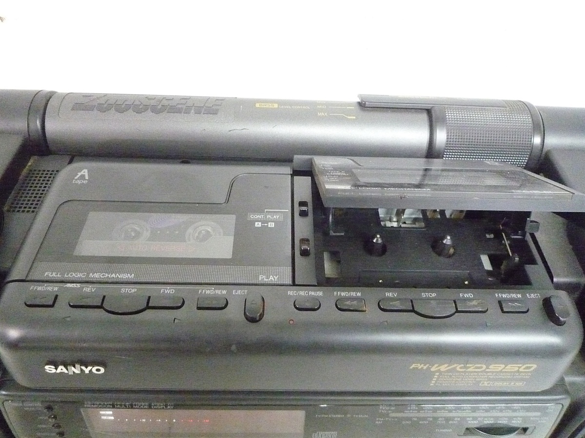 SANYO PH-WCD950 サンヨー ズシーン ZooSCENE ステレオラジカセ CD