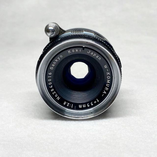 KOMURA 74- W- KOMURA 35mm f⁄3.5 初期型 公式通販