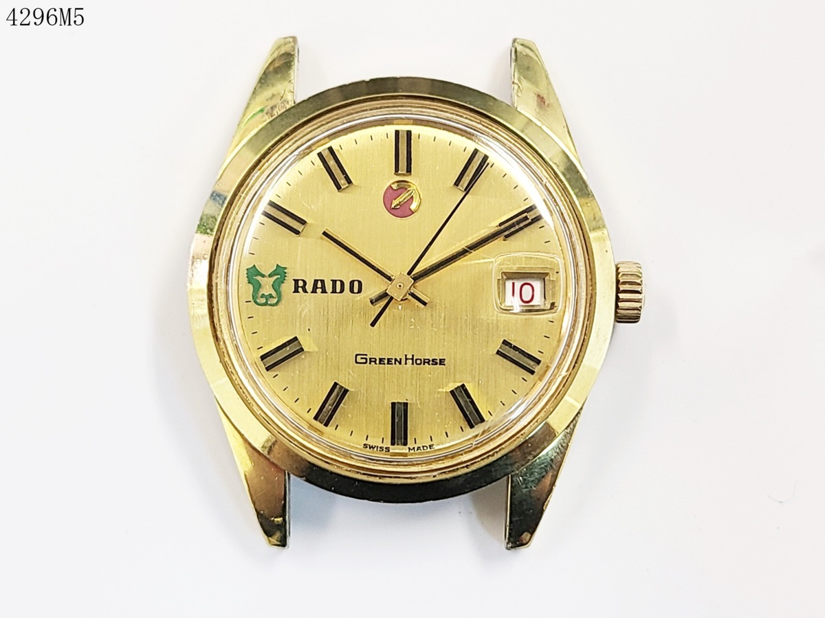 ☆稼働品◎ RADO ラドー GREEN HORSE グリーンホース 11658-2 自動巻き