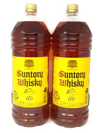  角 4L ２本 全国 特価出品 サントリー ウイスキー 角瓶 4Ｌ 未開栓(日本)｜売買されたオークション情報、yahooの商品情報をアーカイブ公開 - オークファン 日本