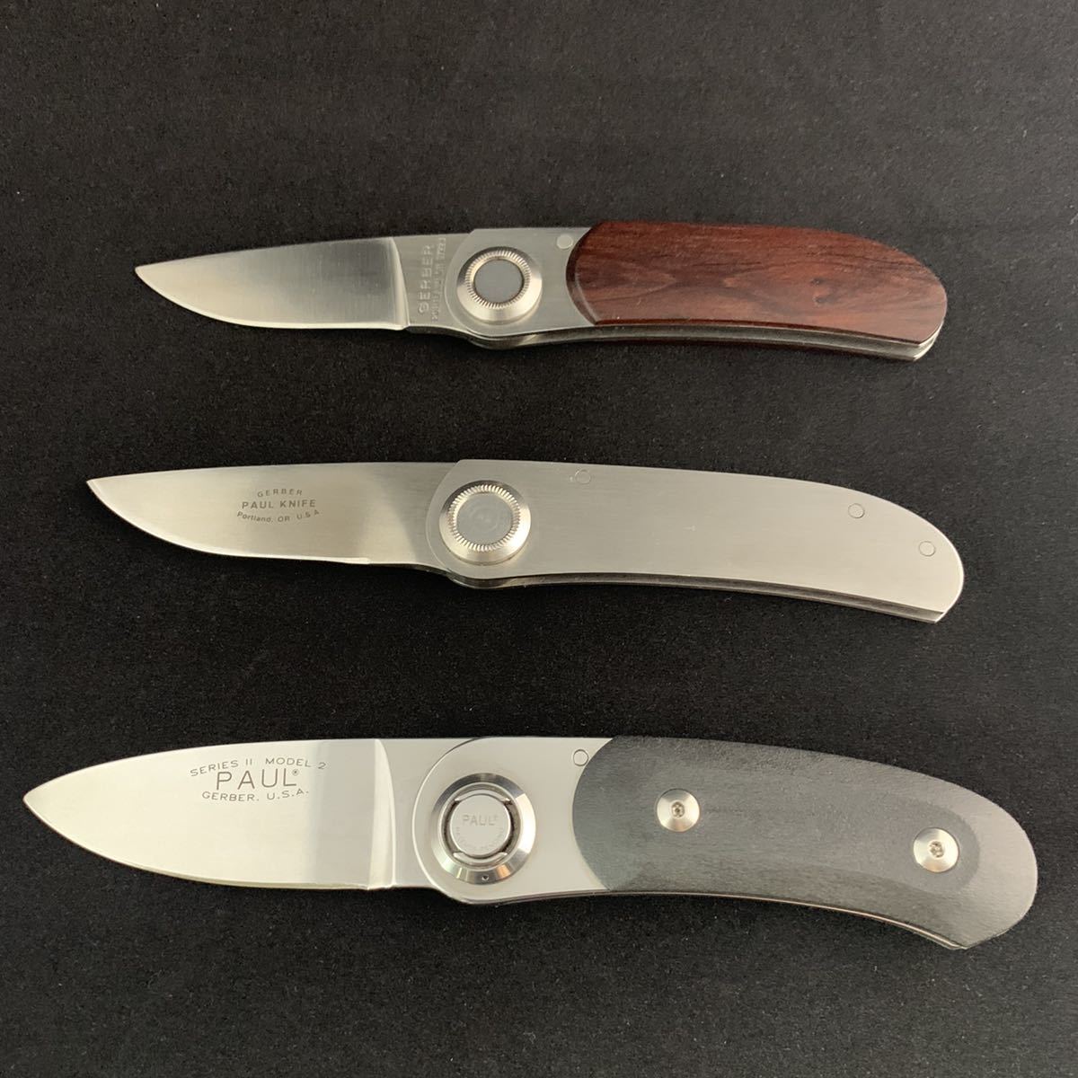  GERBER PAUL KNIFE 年代別 3本セット(ナイフ)｜売買されたオークション情報、yahooの商品情報をアーカイブ公開 - オークファン その他
