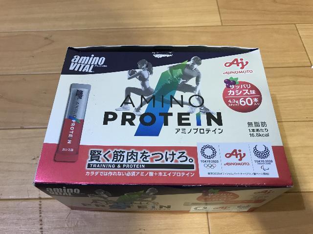 味の素 アミノバイタル アミノプロテイン レモン味 4.3g .限定