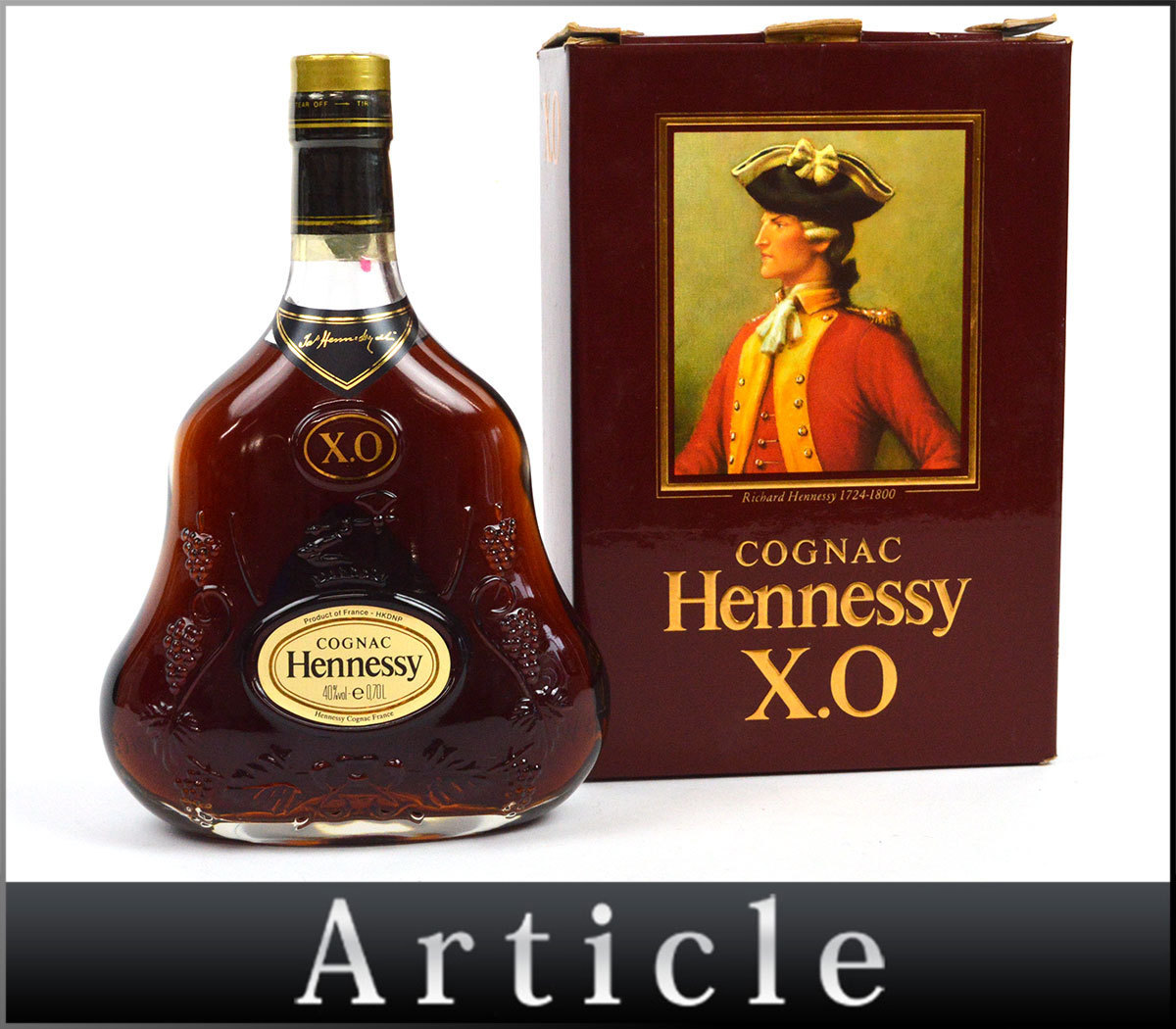 88200古酒☆未開栓/ Hennessy ヘネシー XO/ ブランデー/ Cognac