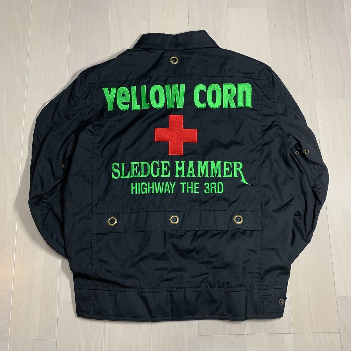 Lサイズ】 YeLLOW CORN イエローコーン コットンメッシュジャケット