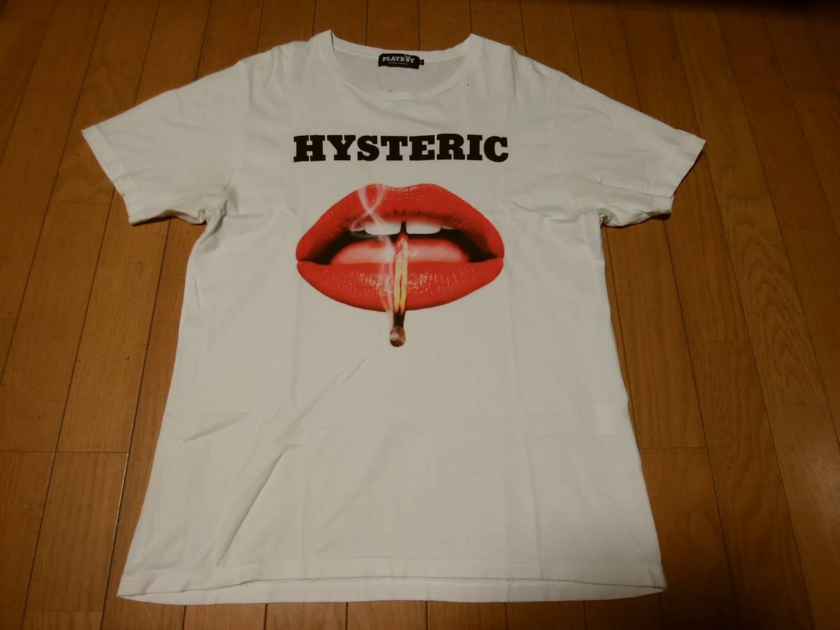 HYSTERIC GLAMOUR ヒステリックグラマー×PLAYBOY プレイボーイ】T 