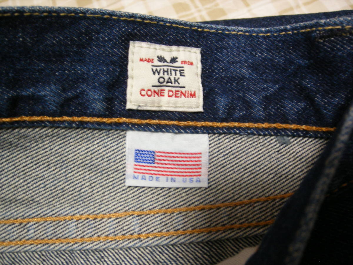 新品！米国製！リーバイス 501 ホワイトオーク 色落ち加工 W36 赤ミミ 