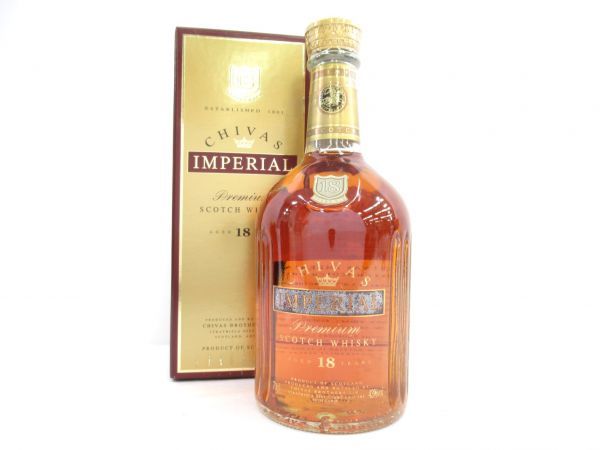 新品未開封　CHIVAS IMPERIAL(シーバス インペリアル)　18年 シーバス CHIVAS IMPERIAL 18年 REGAL インペリアル 未開栓古酒