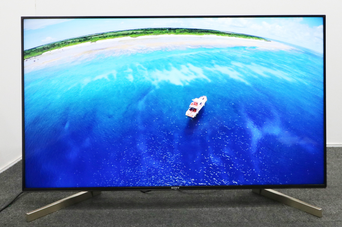 【動作確認済】SONY 4Kテレビ KJ-49X9000F Android TV □動作良好美品□SONY ソニー□4K液晶テレビ BRAVIA□KJ-49X9000F