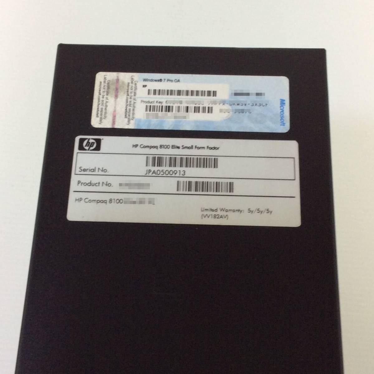 hp Compaq 8100 Small Elite SFF/Intel Core i3-530 2.93GHz/6GB/160GB M038 HP 0 Elite Solutions up DVD-RW
