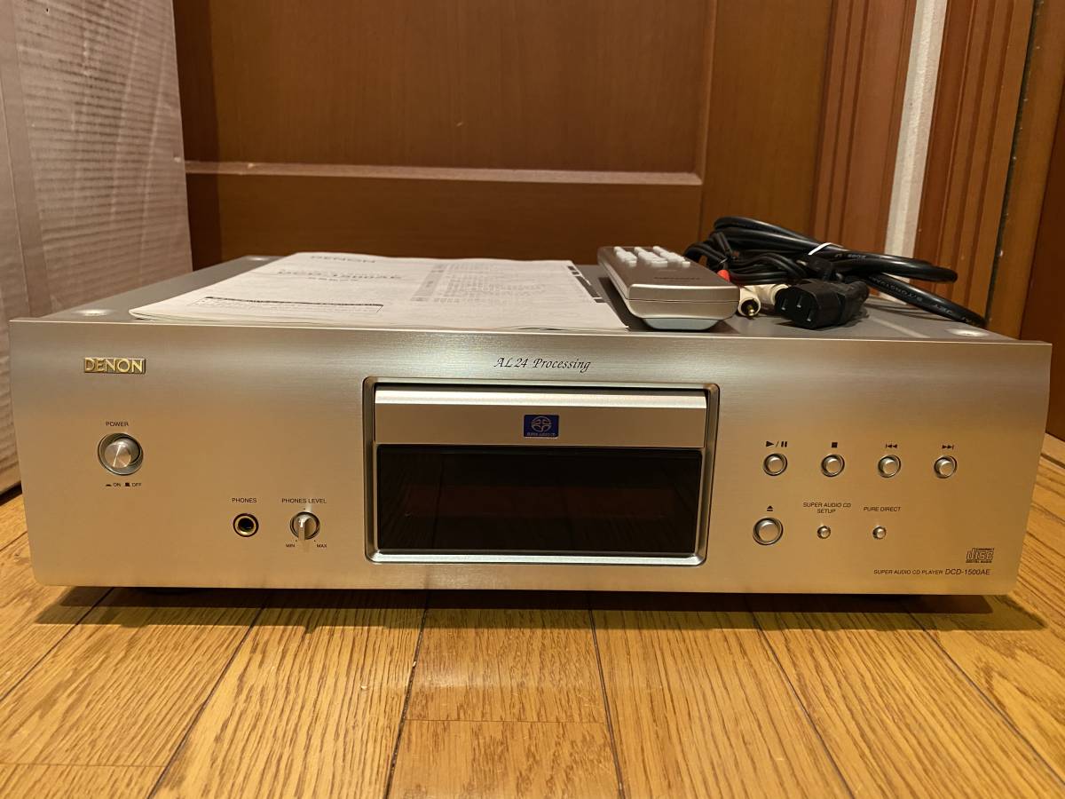 DCD-1500AE SACD CD - Denon Audio Player DENON スーパーオーディオCD 