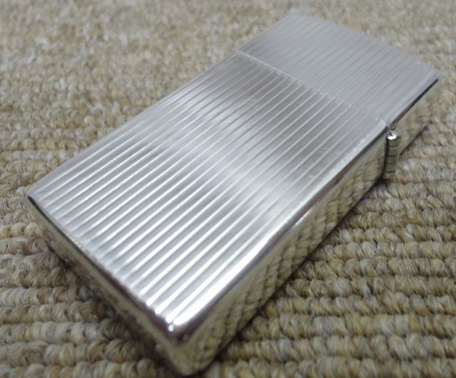 NK126】ZIPPO ジッポ 1991年製 STERLING SILVER スターリング