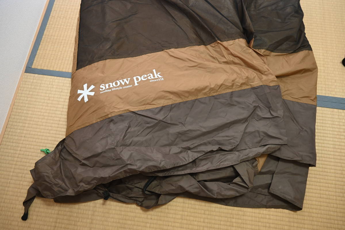 Snow peak*メッシュシェルターTP-920R*メッシュ多く夏でも使える*3泊