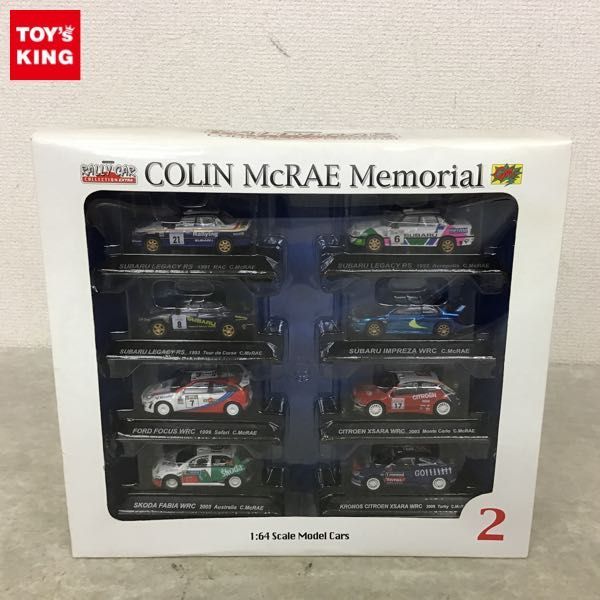 シーエムズ　ラリーカーコレクション　新品未開封品　ＷＲＣ ラリーカーコレクション CM's 1⁄64 スバル WRC シーエムズ シーエムズ