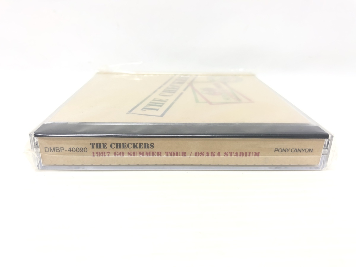 超美品 チェッカーズ DVD THE CHECKERS 1987 GO SUMMER TOUR OSAKA