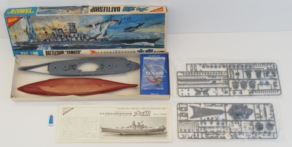 未組立 完品 1/600 Nichimo ニチモ 日本模型 日本海軍連合艦隊超弩級