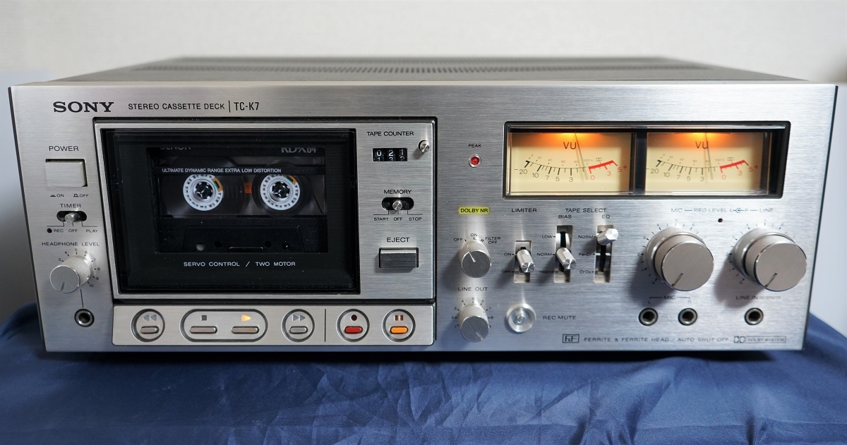 SONY カセットデッキ TC-K7 不具合多数 ジャンク品