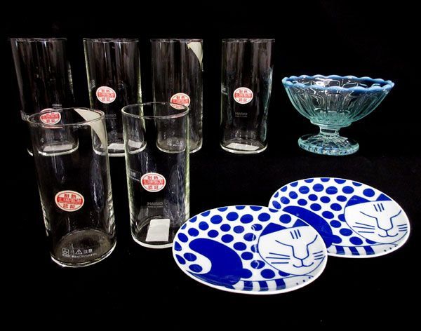 送料200円(税込220円)■ah141■HARIO ホットチューハイグラス スペアボール 等 3種 9点【シンオク】