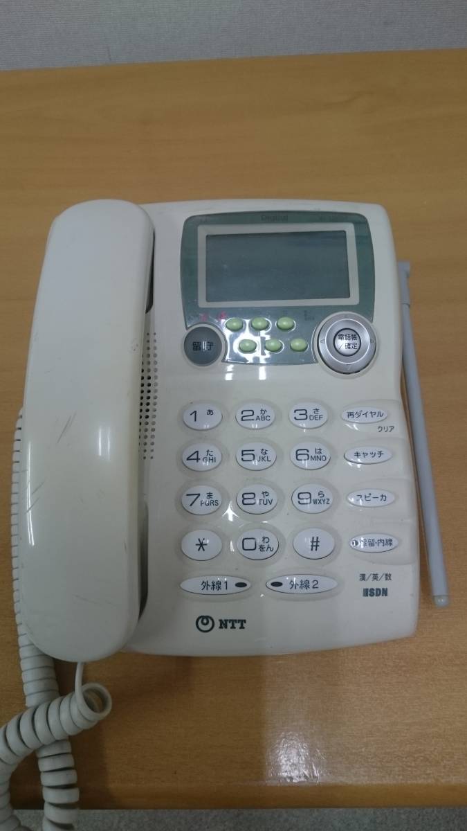 NTT ｉ・トレンビー W-1200Ｔ ☆中古電話機　親子機セット☆_2