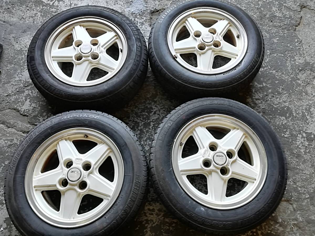 アウトレットモール 【送料無料】DRAG 902☆175/65R14☆14インチアルミ