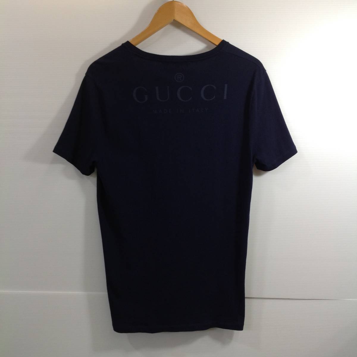 A13005 GUCCI グッチ Vネック半袖Tシャツ 235090 X3469 コットン 