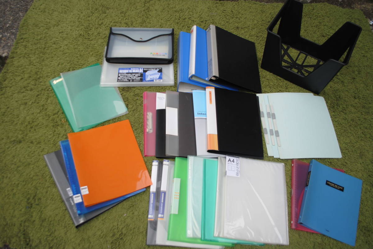 く119 書類ファイルまとめて 事務用品 書類整理 ファイリング 分類 種類いろいろ 収納ケース 文房具 事務所整理 詳細写真複数あり ファイリング用品 売買されたオークション情報 Yahooの商品情報をアーカイブ公開 オークファン Aucfan Com