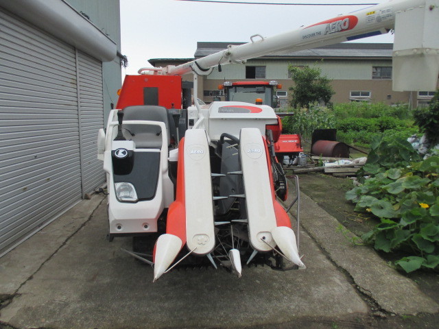 山形県 クボタ 2条刈り コンバイン AR218 エアロスター グレン 
