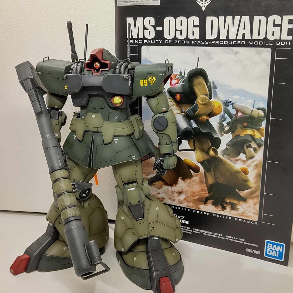 1⁄100 MG MG バンダイ ドワッジ改 MS-09H DWADGE CUSTOM ドワッジ