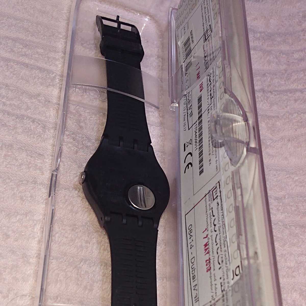 未使用保管品】スウォッチ swatch 黒 スケルトン 腕時計 | VACHAMBER.COM