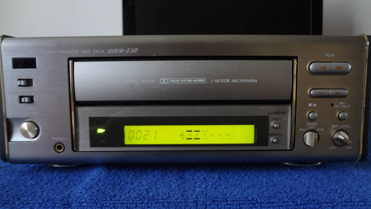 DENON カセットデッキ 公式通販 DRR-7.5S デノン(デンオン デノン DRR