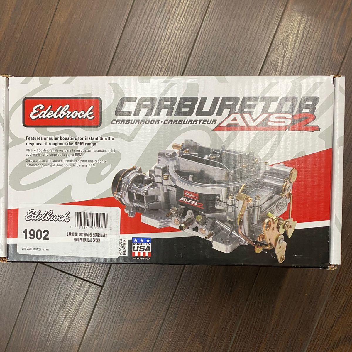 エーデルブロック AVS2 キャブレター 500cfm Edelbrock AVS2 インパラ 