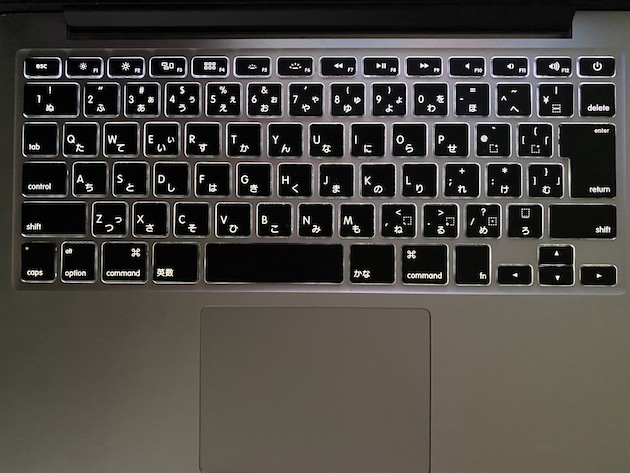 N437] Apple MacBook Pro Retina Late2013～Mid2014 13インチ用 JIS