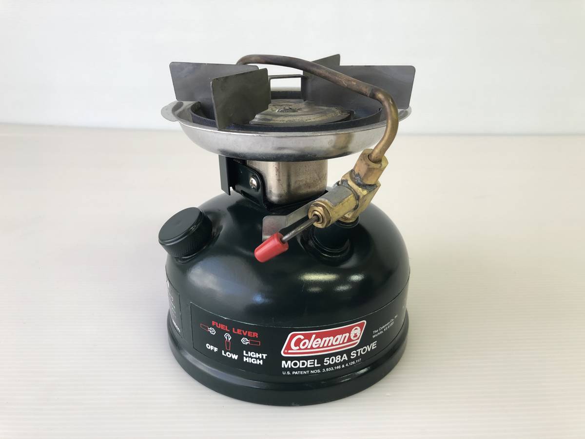 【驚きの破格値，100%新品】 8-14-6 Coleman/コールマン Model 508A STOVE(ガソリン)｜売買されたオークション情報、yahooの商品情報をアーカイブ公開 - オークファン ガソリン
