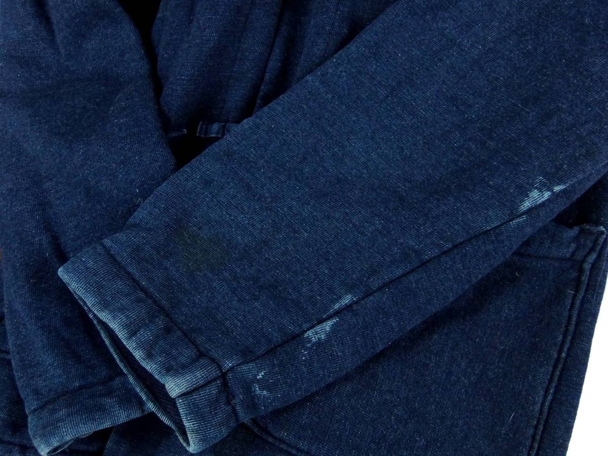 45R⁄45rpm デニムジャケット 藍染 インディゴ コンチョボタン サイズ4