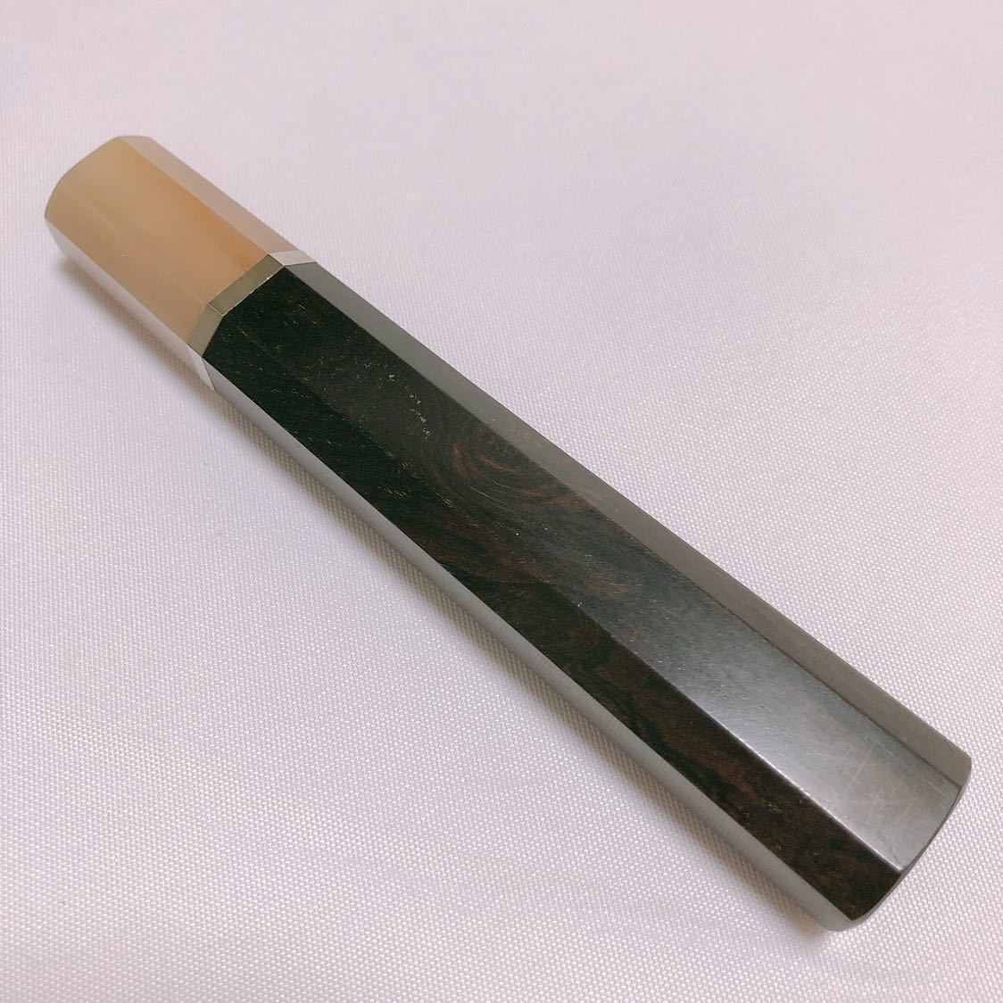  黒檀八角白水牛柄 柳刃尺寸用 包丁柄(刺身包丁)｜売買されたオークション情報、yahooの商品情報をアーカイブ公開 - オークファン 包丁