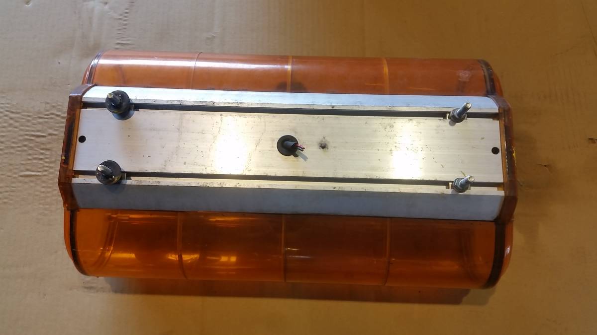 パトライト 回転灯 24v（カラーオレンジ）（車用品 散光式警光燈