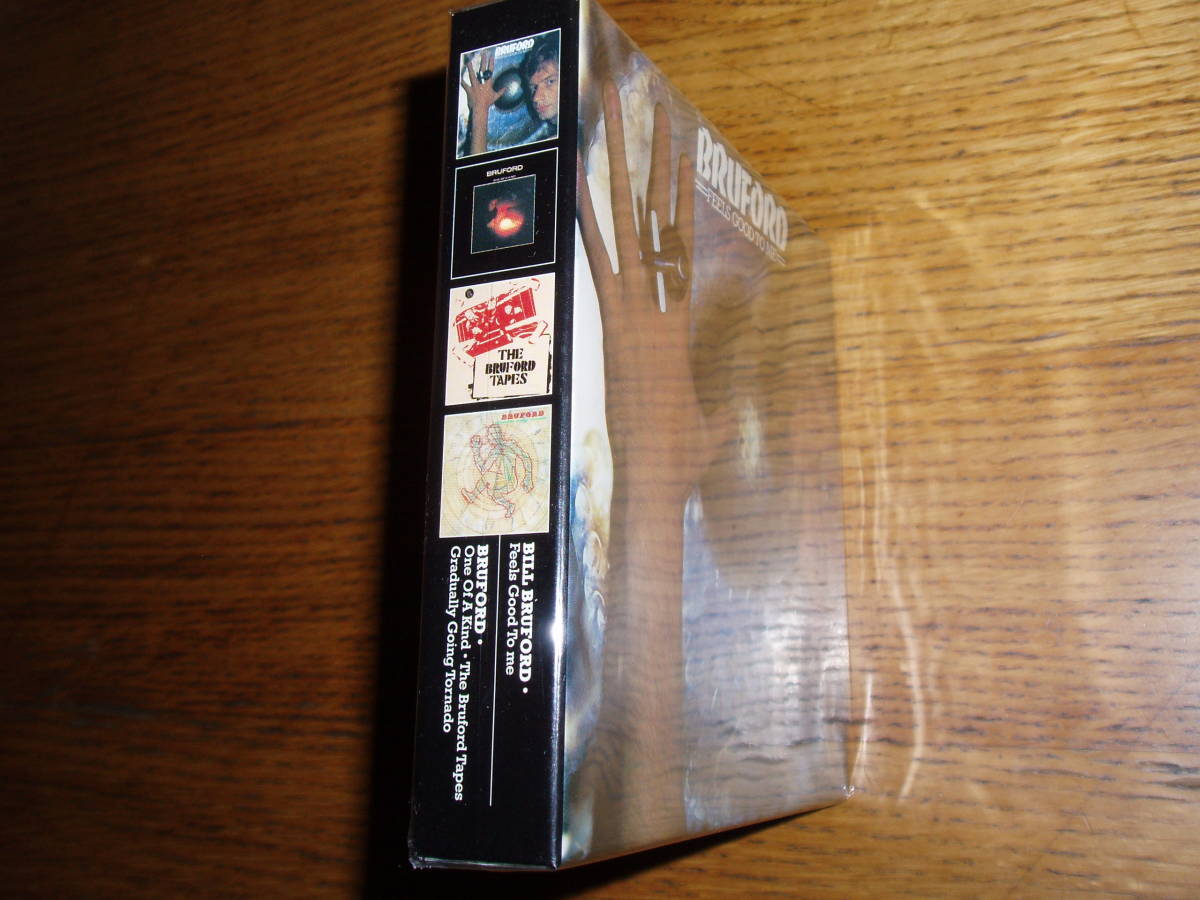 紙ジャケ）BRUFORD / ブルーフォード CD 4枚 + DU特典BOX