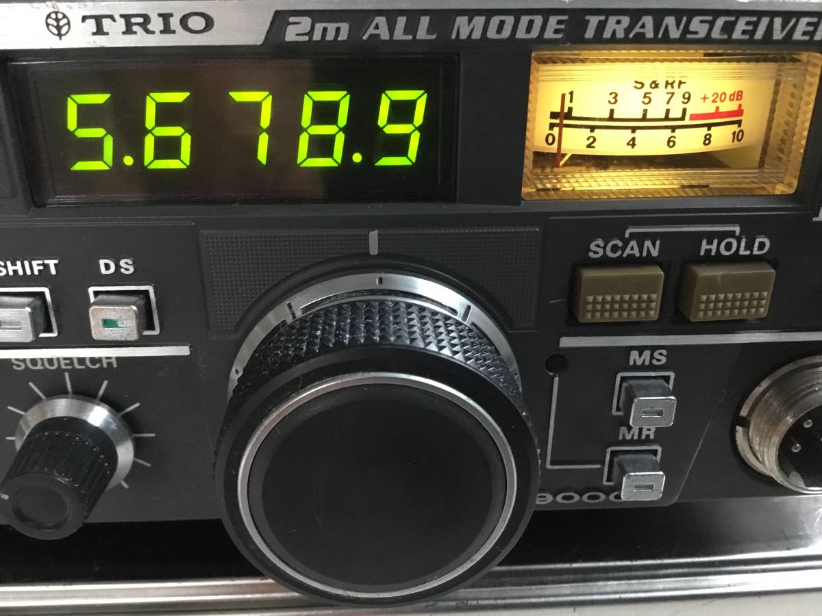 2ｍオールモード　トリオTR-9000 TRIO トリオ TR-9000G 2mオールモードトランシーバー アマチュア無線機