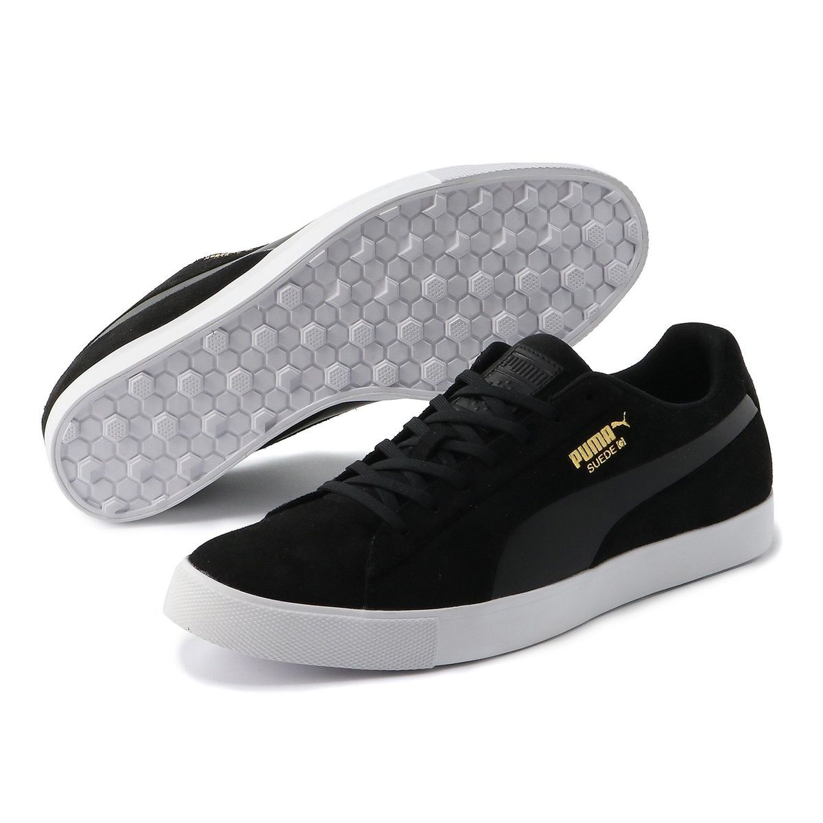  PUMA GOLF プーマ ゴルフ Suede G ゴルフシューズ 191205 Black ２７ ５ＣＭ(27.5cm)｜売買されたオークション情報、yahooの商品情報をアーカイブ公開 - オークファン 27.5cm