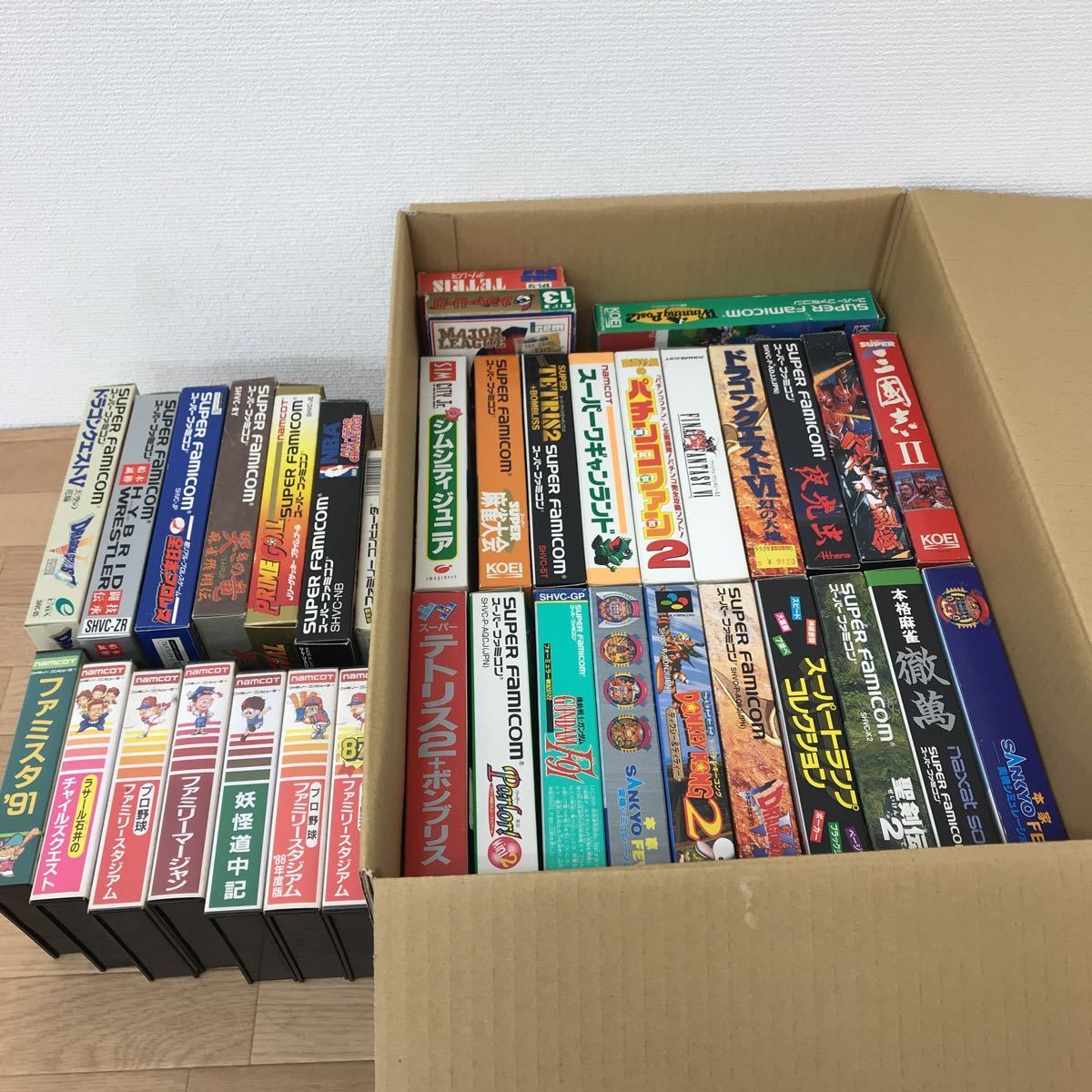 【低価，爆買い】 ジャンク スーパーファミコン/ファミリーコンピューター ソフト35本以上 まとめ売り JS24G G-2-3(その他)｜売買されたオークション情報、yahooの商品情報をアーカイブ公開 - オークファン その他