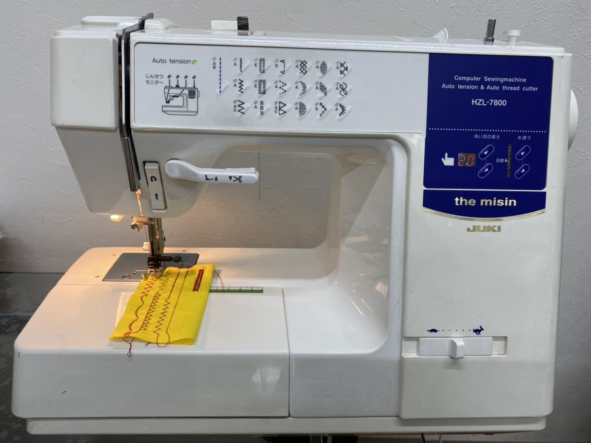 高性能 JUKIミシン HZL-7800※ 最終大特価❗ジューキ 高性能 