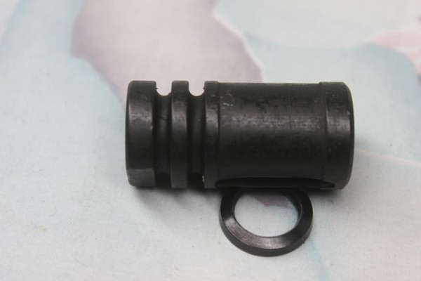 J15米軍□実物 フラッシュハイダー クラッシュワッシャー付き M4/M16/AR-15